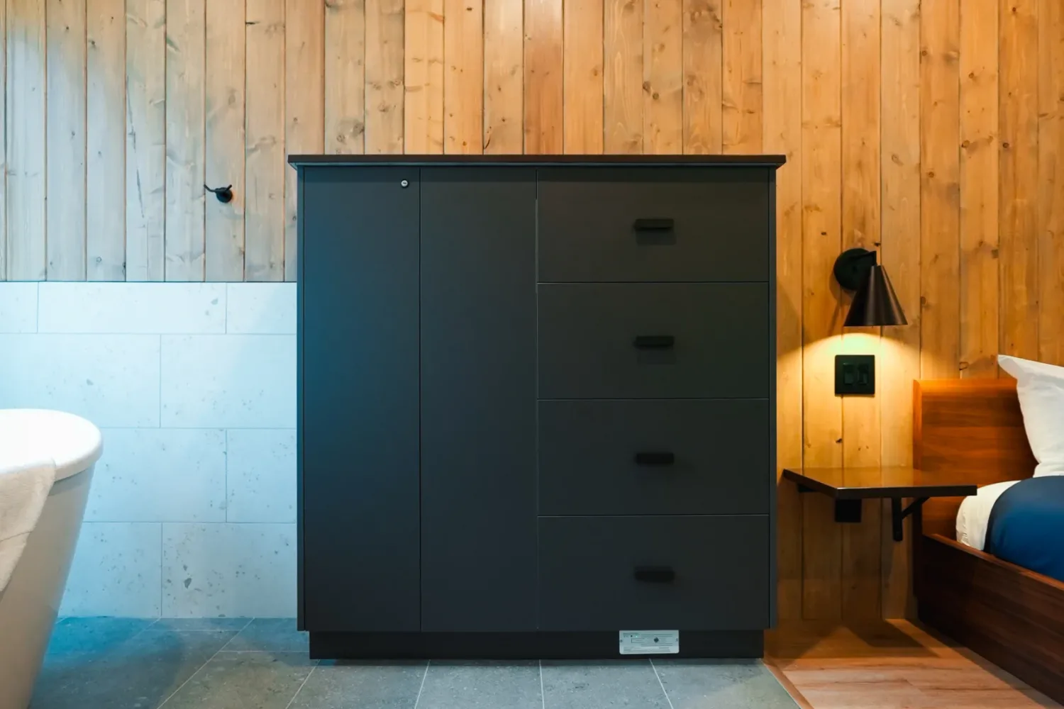 Minty Tiny Home "Nest" Bed