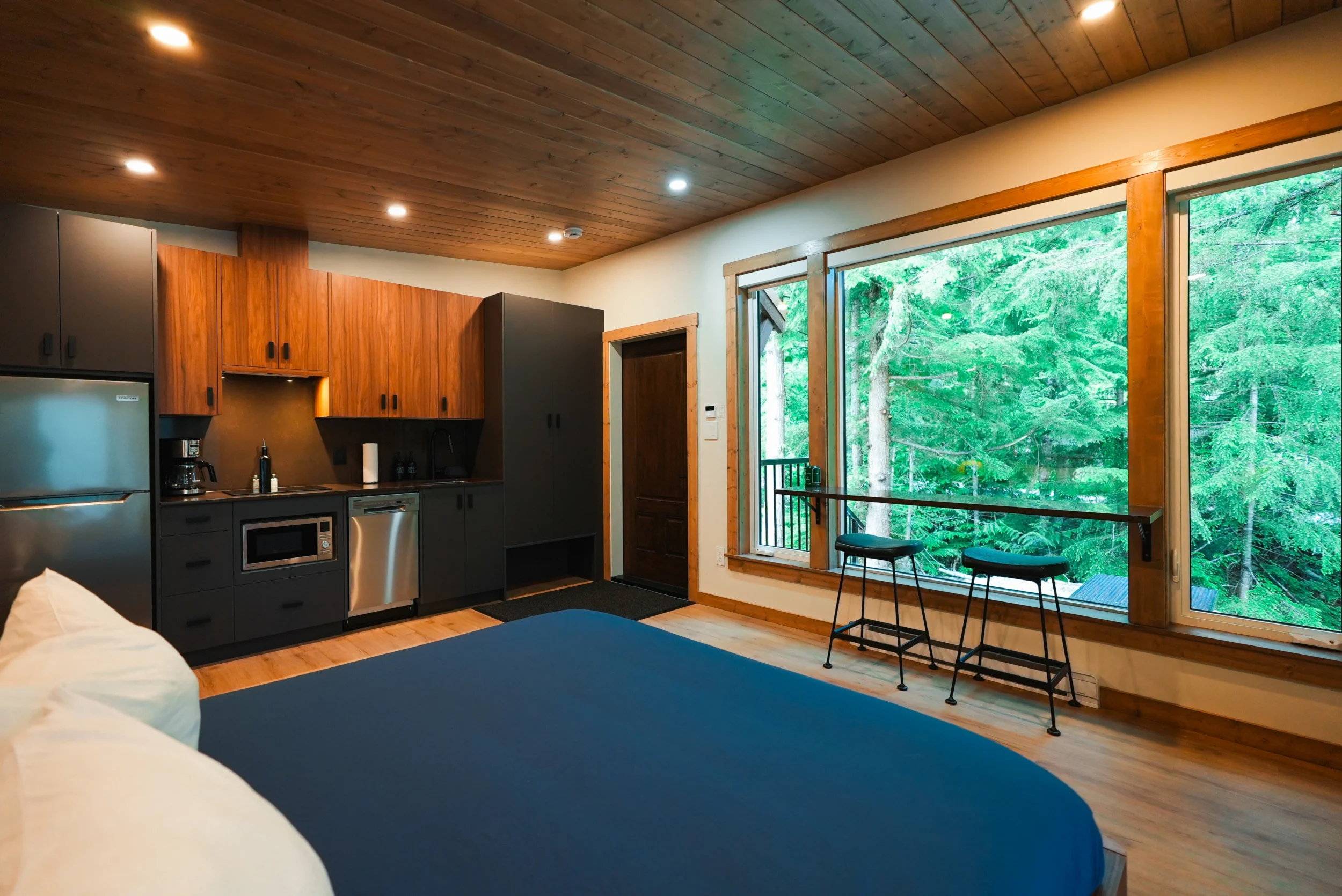 Minty Tiny Home "Nest" Kitchen