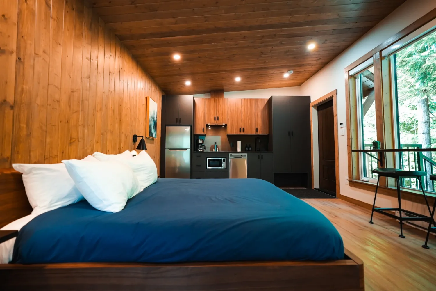 Minty Tiny Home "Nest" Kitchen