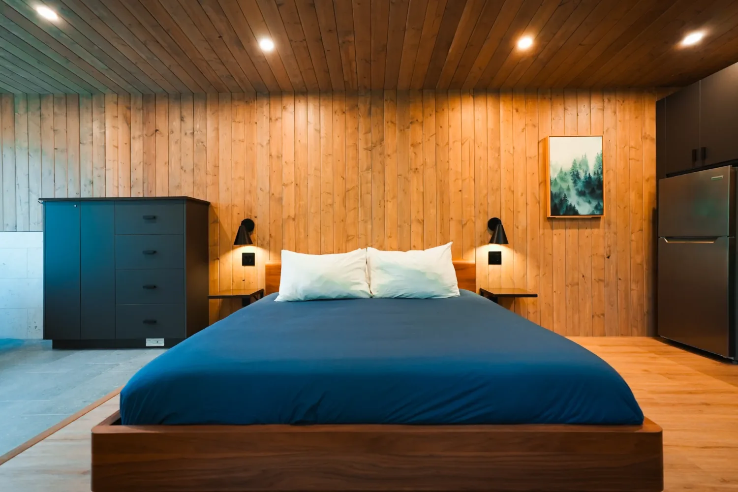 Minty Tiny Home "Nest" Bed