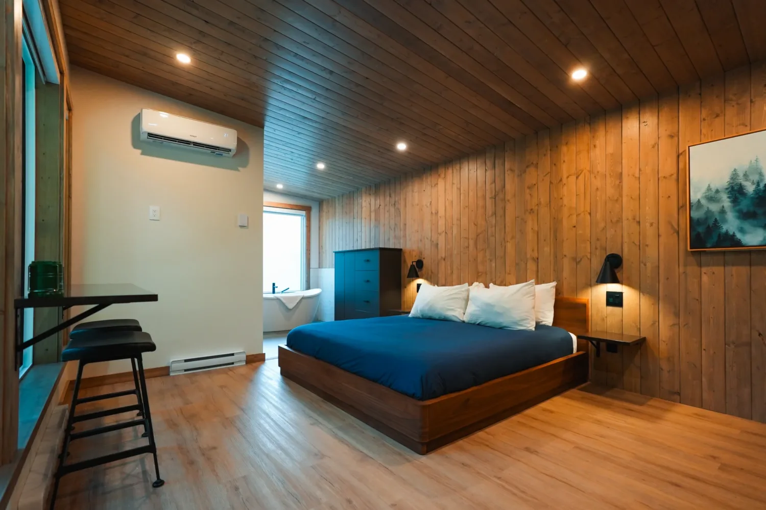 Minty Tiny Home "Nest" Bed