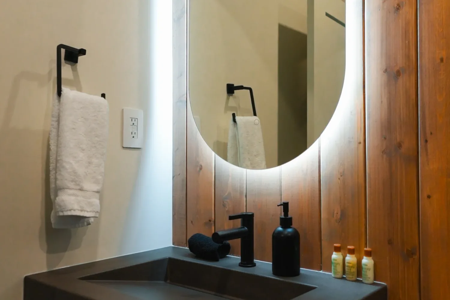 Minty Tiny Home "Nest" Bathroom