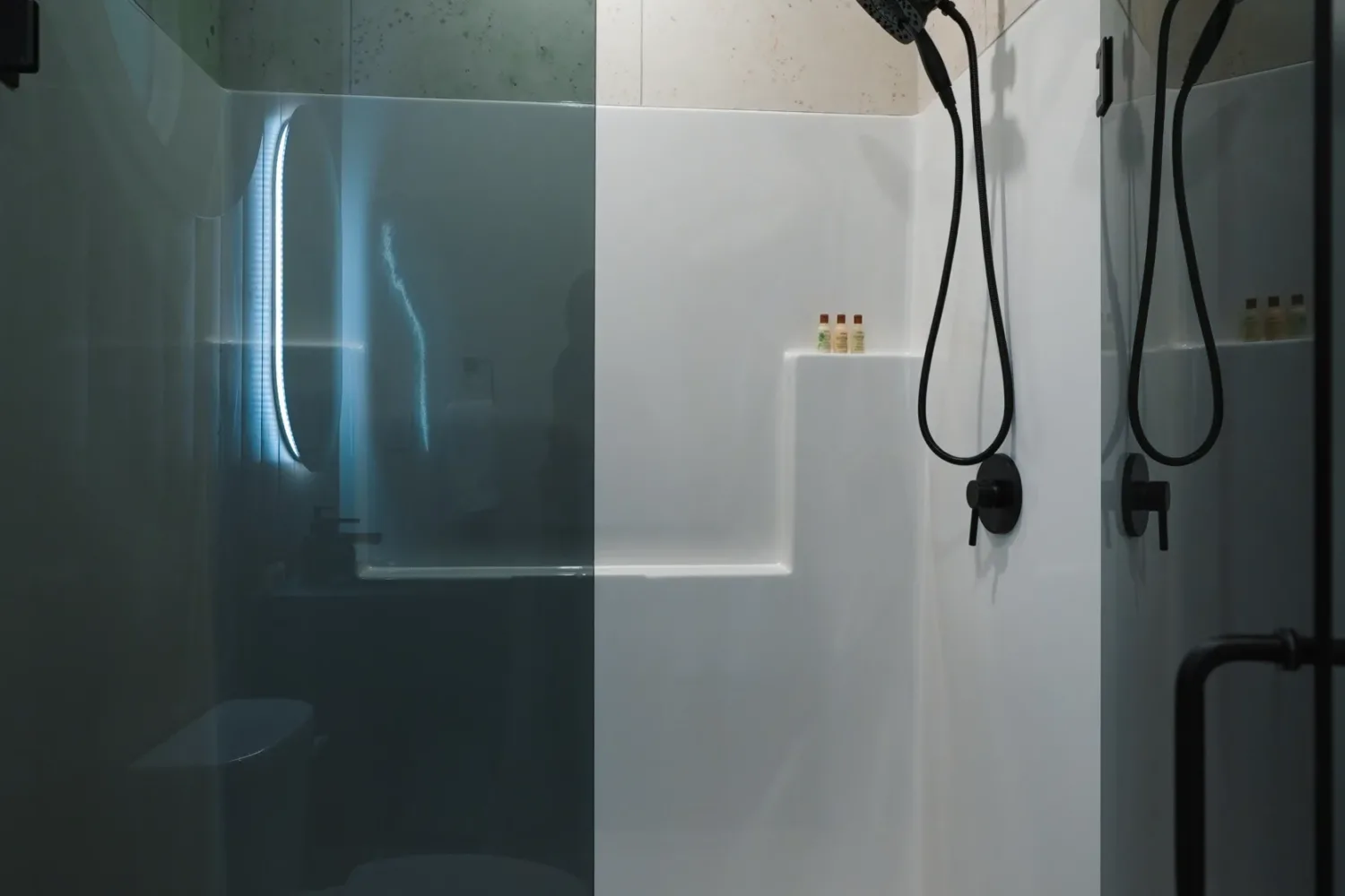 Minty Tiny Home "Nest" Bathroom